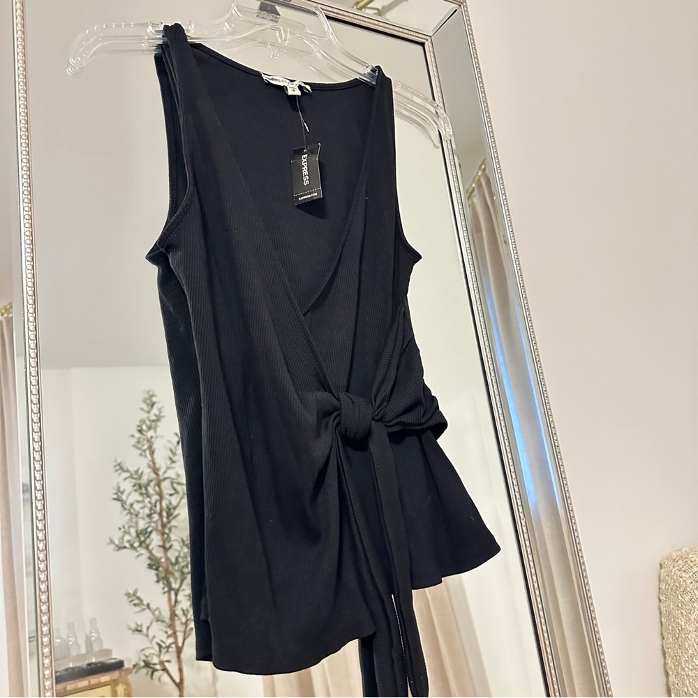 Express Wrap Tank Top